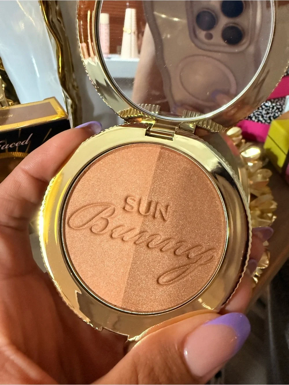 Too Faced Sun Bunny Bronzer Palette in California Glow